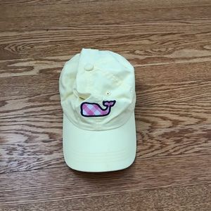 VINEYARD VINES YELLOW BASEBALL HAT